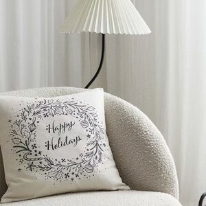 H&M | Set of 2 | Happy Holidays | Cushion Covers